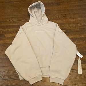 FEAR OF GOD - Essentials Silver Cloud Hoodie Size XXSML